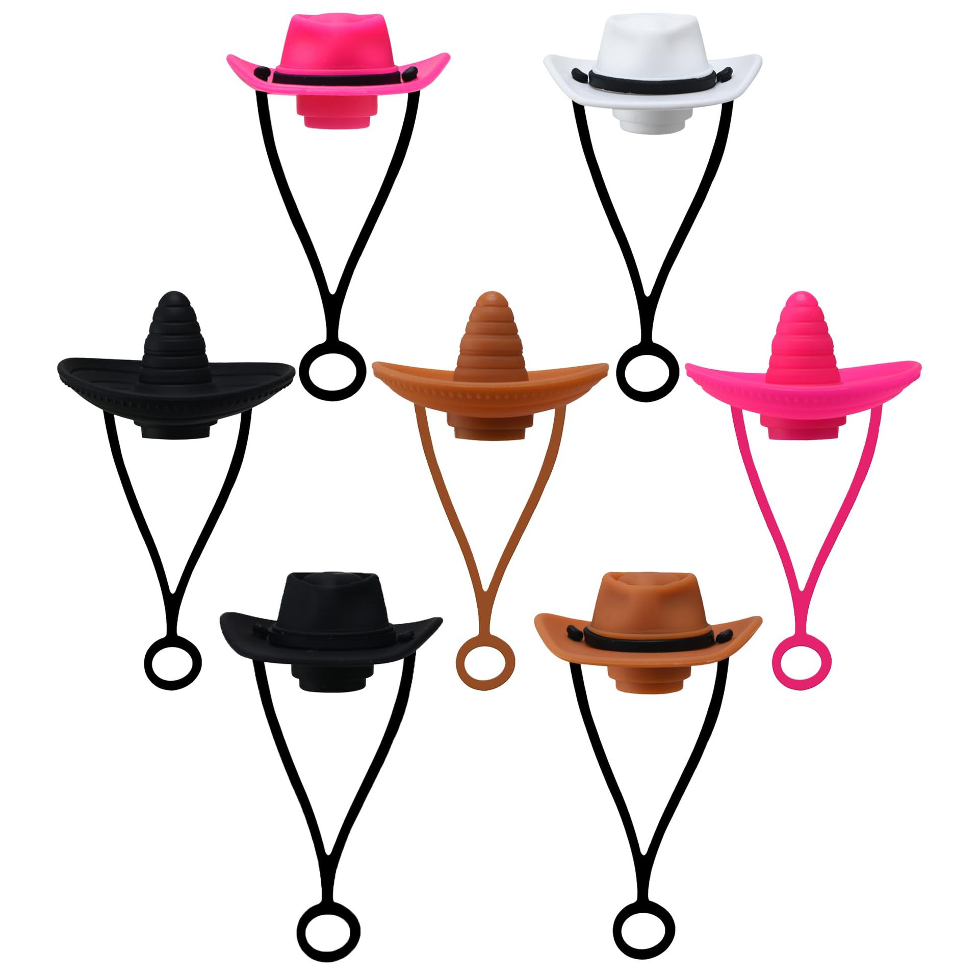 Title 2, Cup Rubber Plug Cowboy Hat Silicone Case Anti-o...