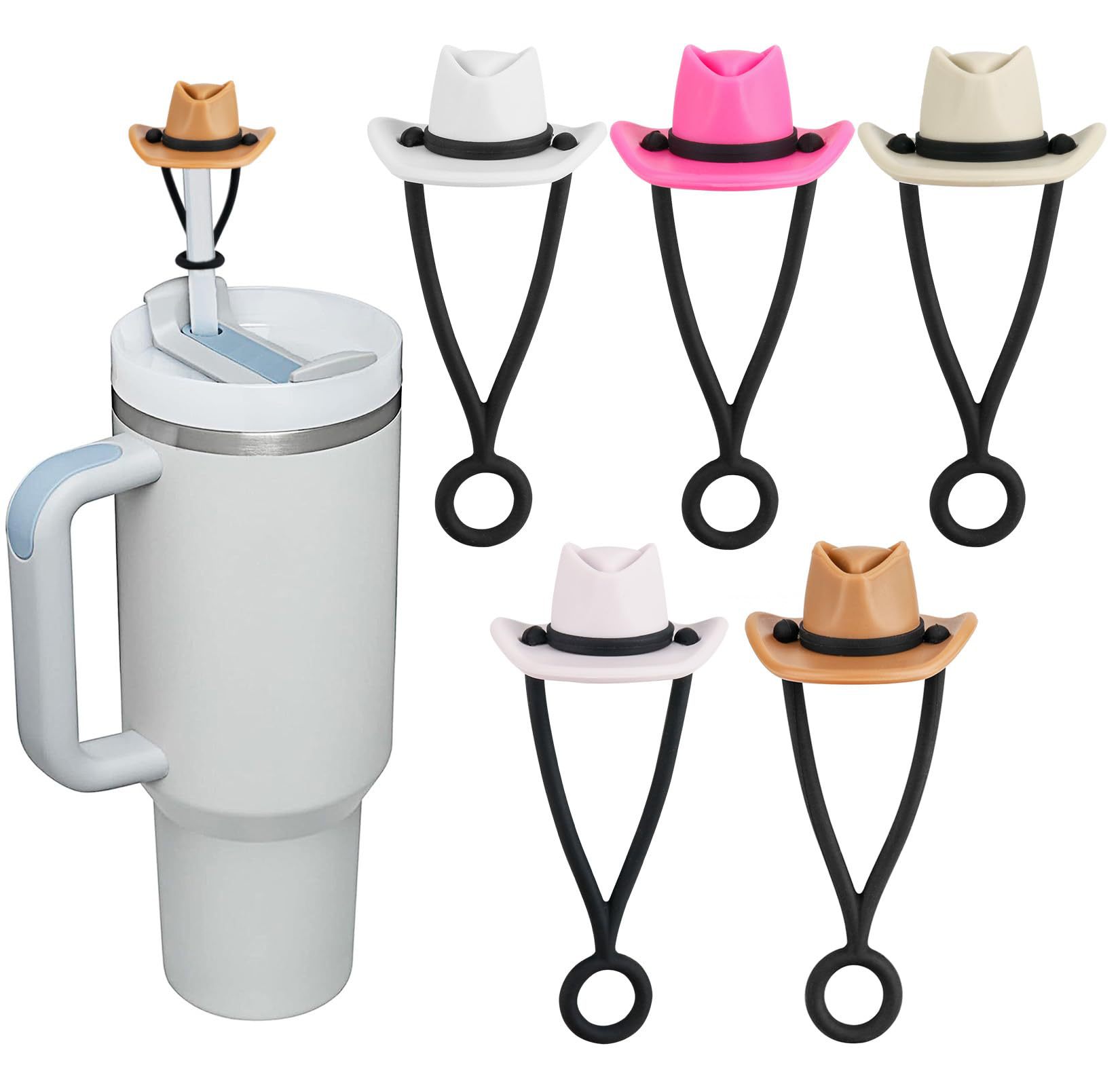 Title 6, Cup Rubber Plug Cowboy Hat Silicone Case Anti-o...