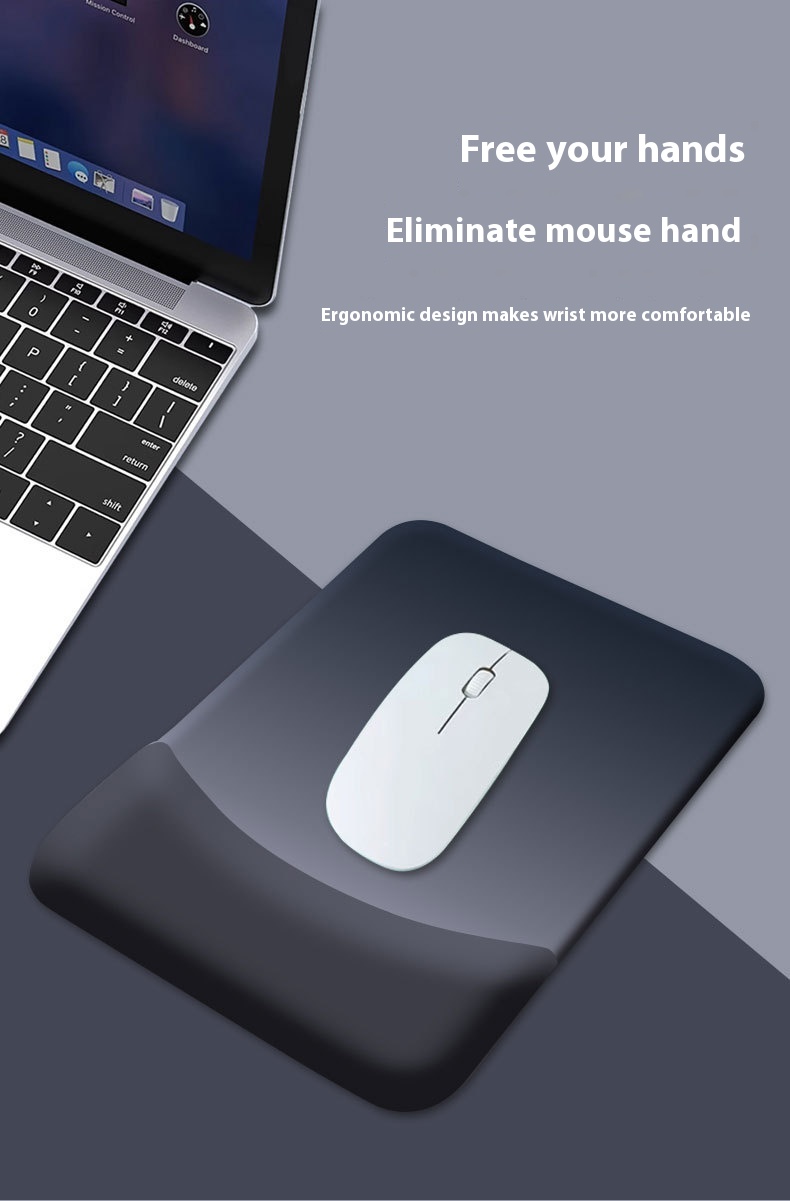 Title 10, Mouse pad quadrado de alta qualidade com apoio ...