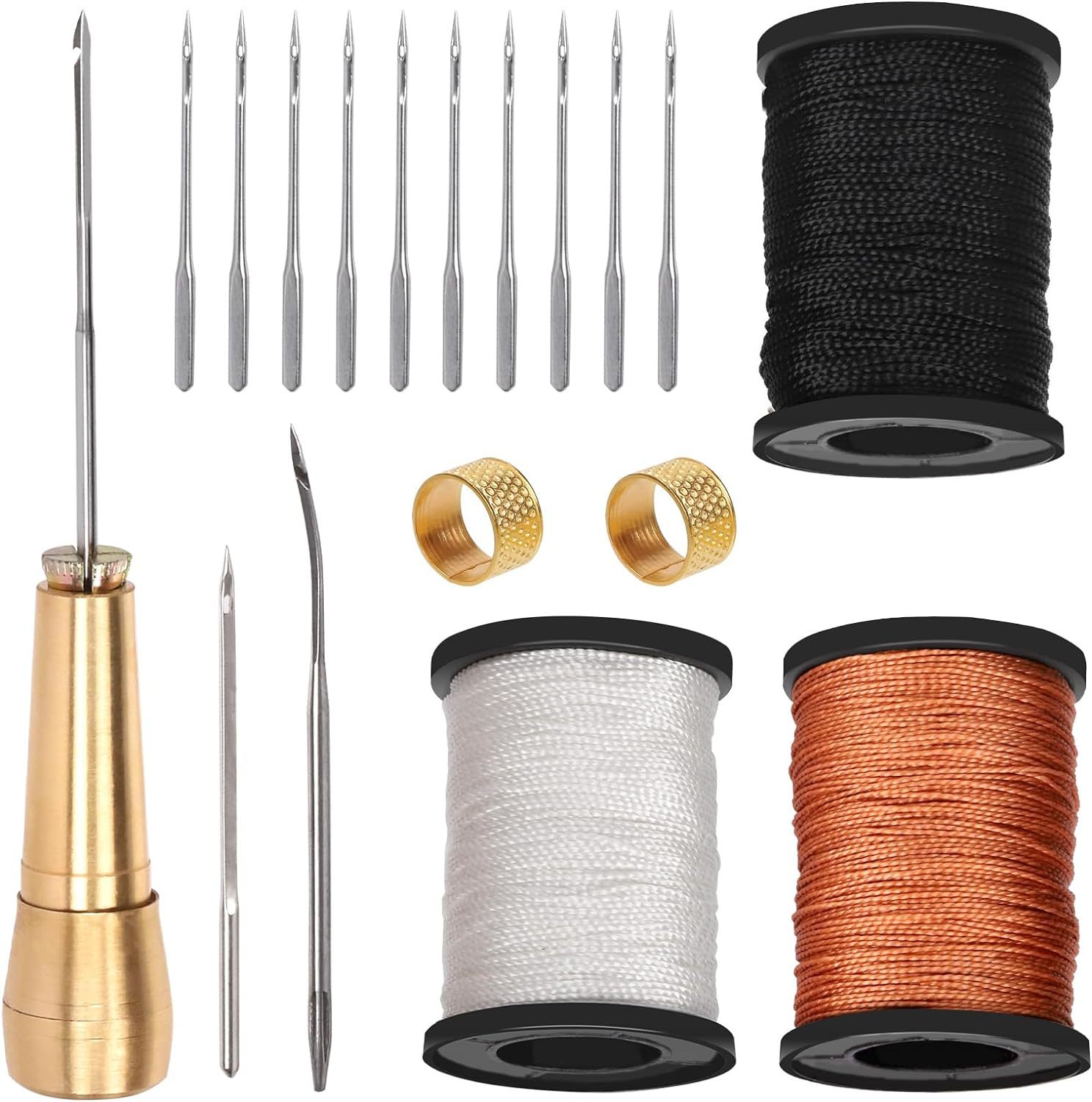 Title 7, Replaceable Plug Awl Suit Pure Copper Handle