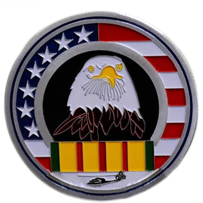 Title 6, Commemorative Medal Retired Medal Eagle Head Ch...