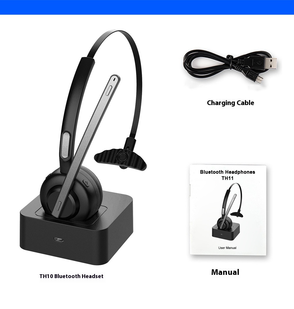 Title 3, Wireless Bluetooth 50 Headset Headset Computer ...