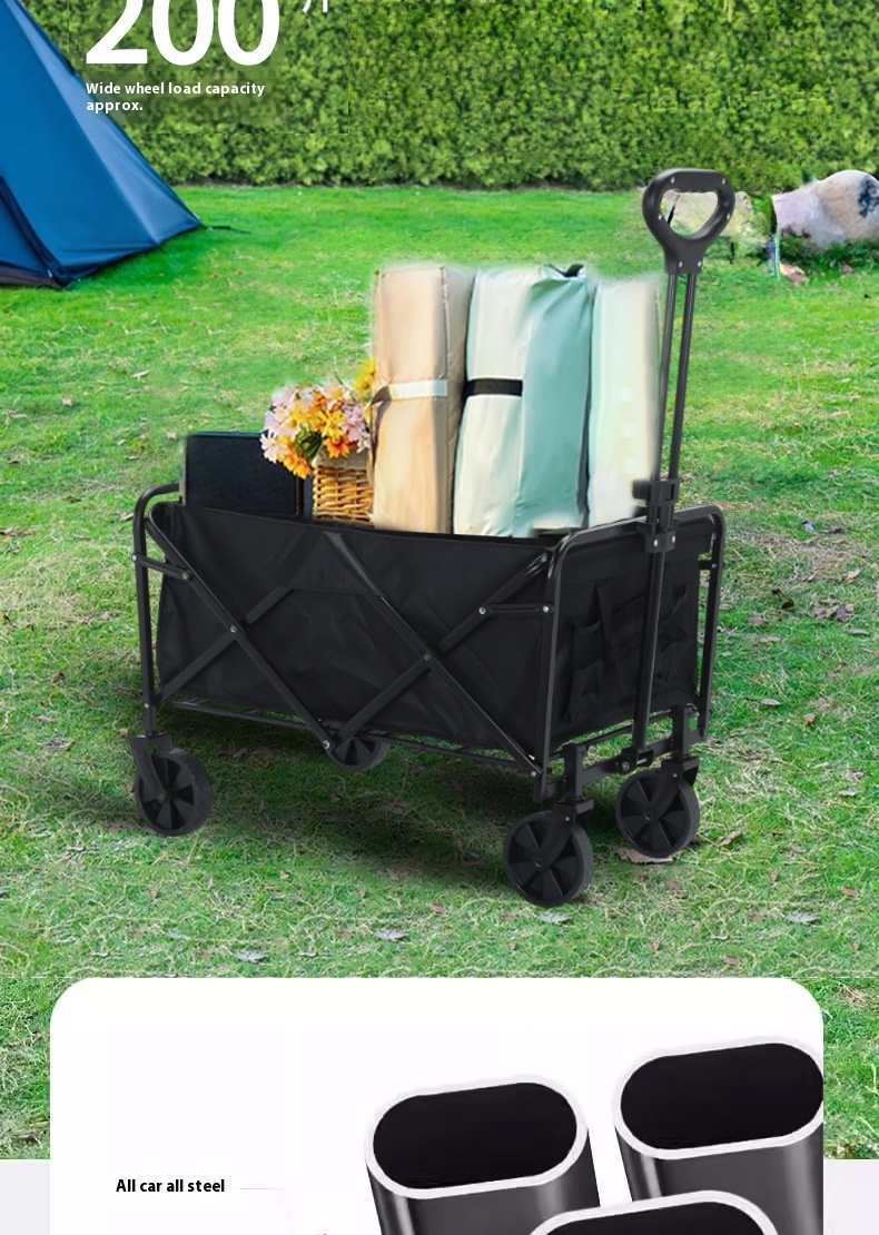 Title 10, Stall Trolley Folding Back Door Camping