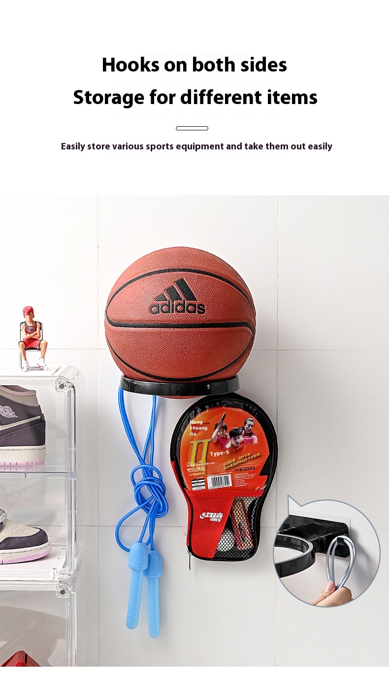 Title 8, Household Wall-mounted Punch-free Basketball St...