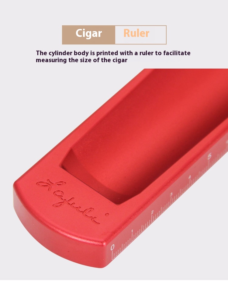 Title 7, Creative Portable Metal Matte Cigar Ashtray