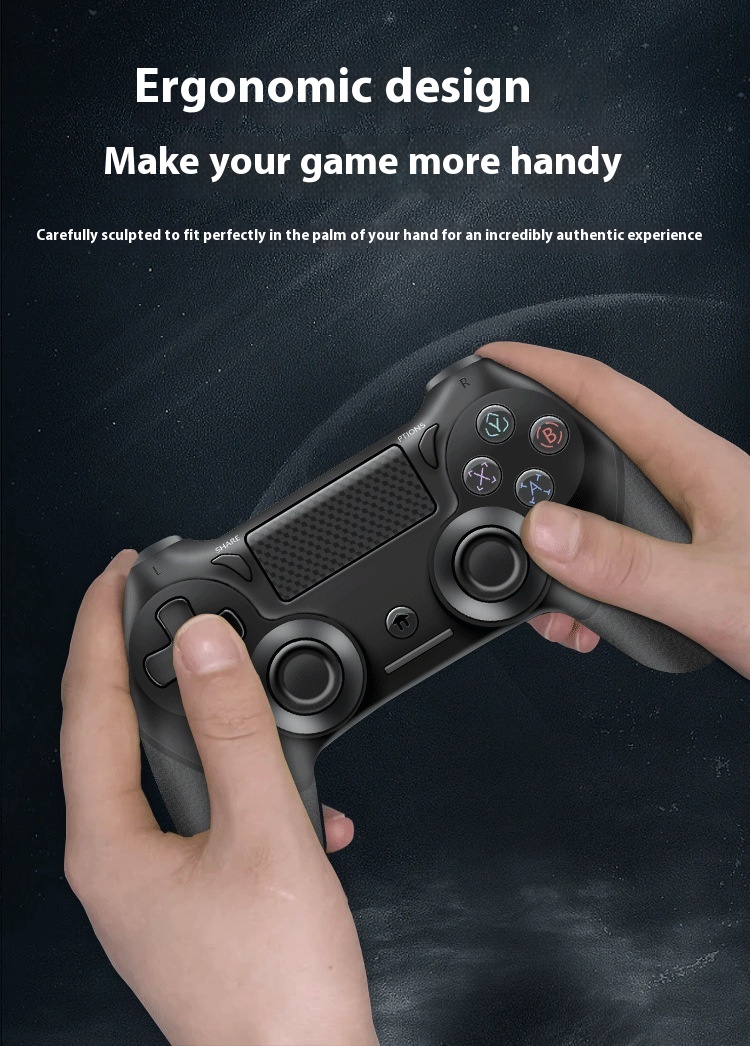 Title 5, P4 Wireless Game Handle Multifunction