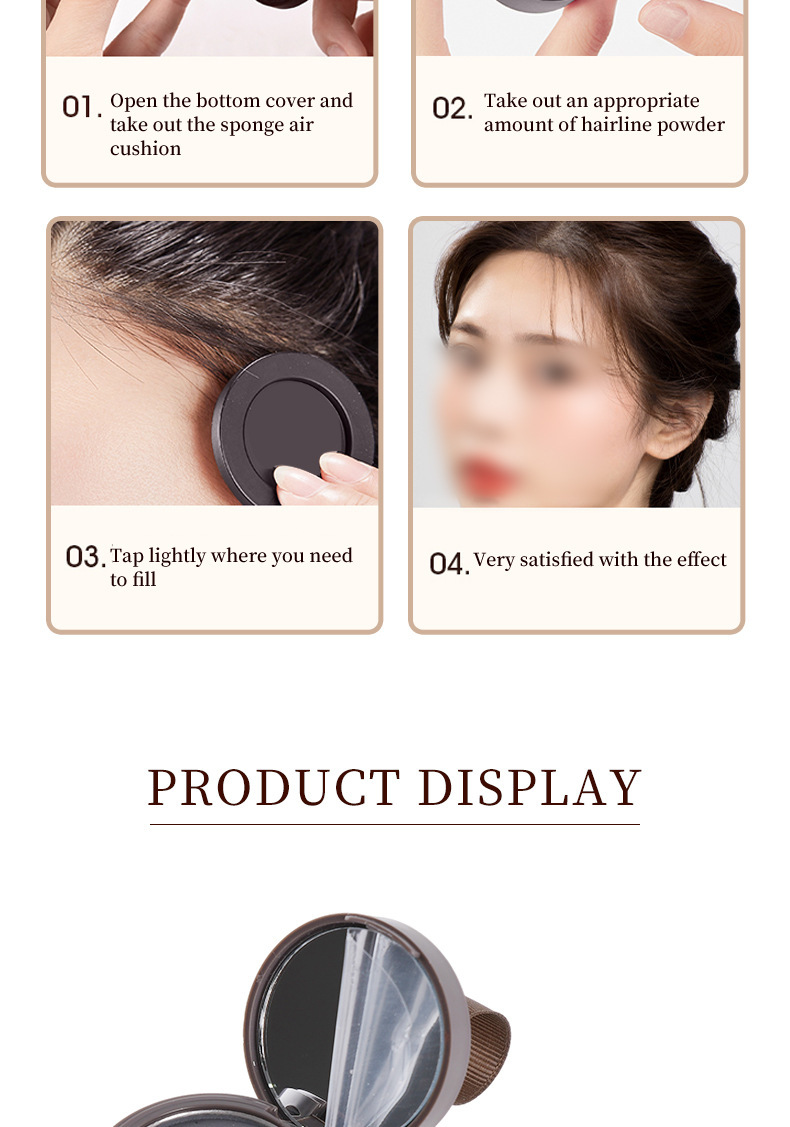 Title 9, Neutral Hairline Repair Sculpting Contour Powder