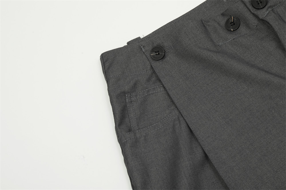 Title 6, Pantalon droit ample pour homme, style américai...