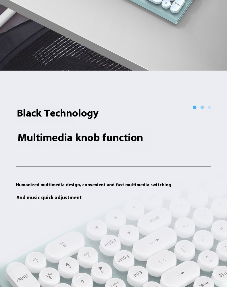 Title 3, Lt500 Computer Wireless Keyboard and Mouse Set ...