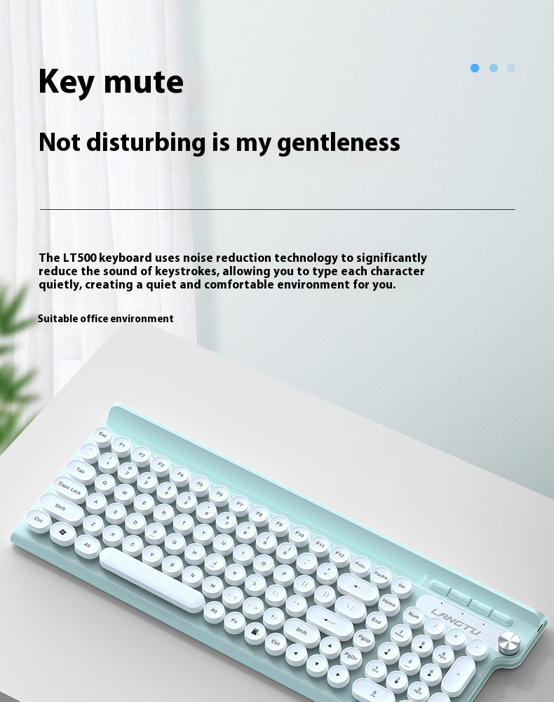 Title 17, Lt500 Computer Wireless Keyboard and Mouse Set ...