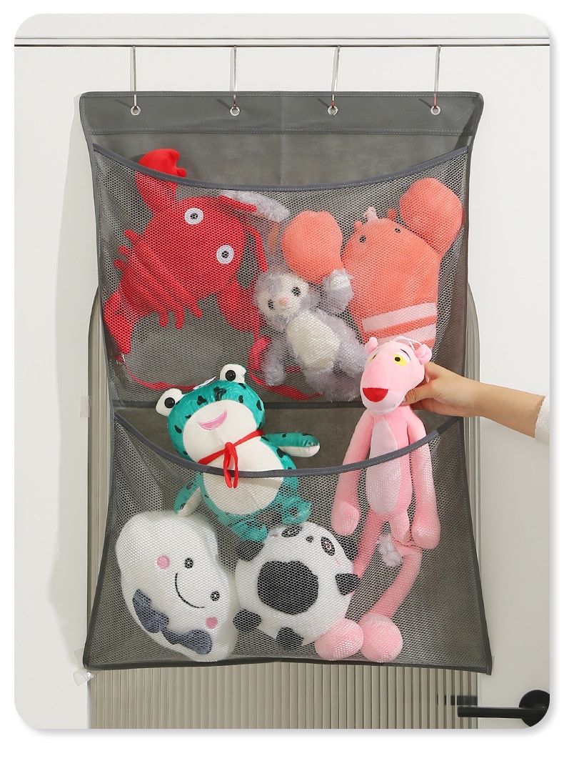 Title 6, Door Rear Hanging Toys Doll Storage Bag Wall-mo...