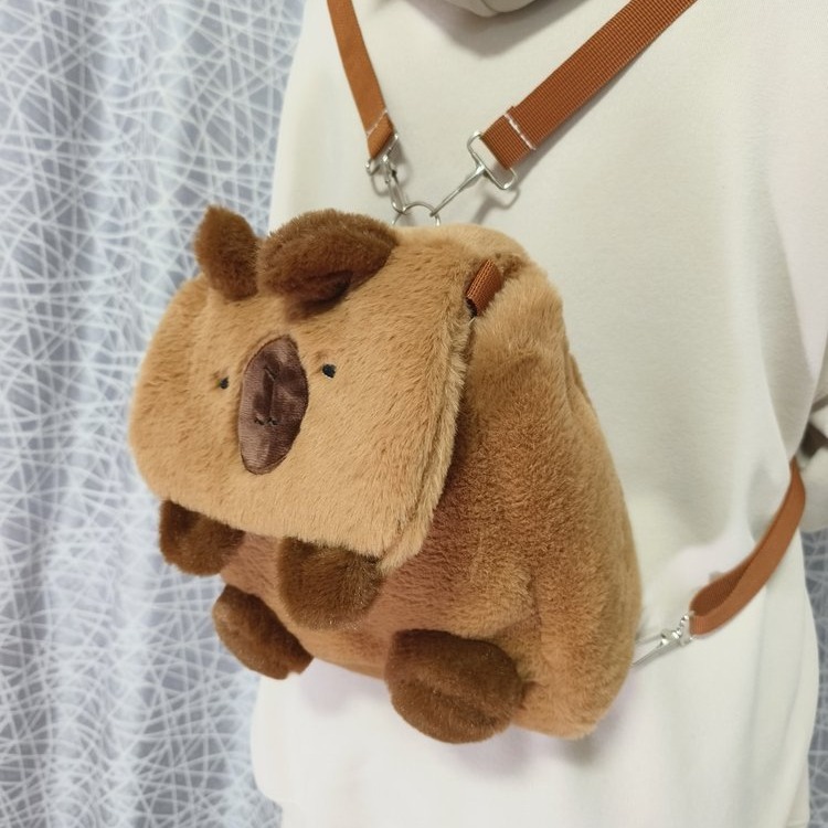 Capybara Backpack Bag | Cute Womens