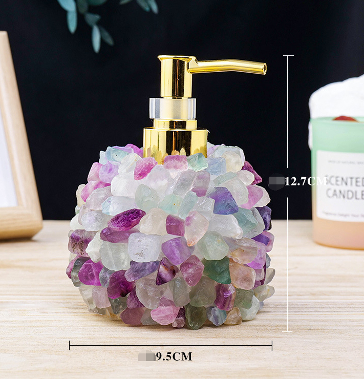 Title 1, Natural Crystal Cluster Hand Sanitizer Cosmetic...