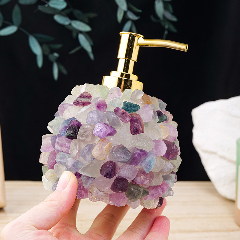 Title 4, Natural Crystal Cluster Hand Sanitizer Cosmetic...