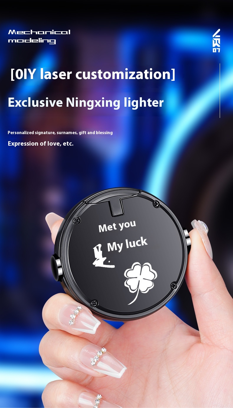 Title 10, Mech Glowing Fingertip Spinning Top Charging Li...