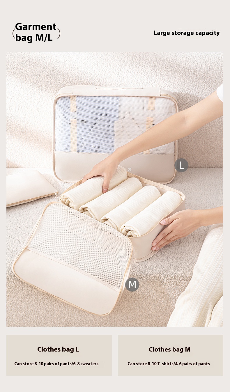 Title 6, Travel Set Digital Toiletries Sub-package Stora...