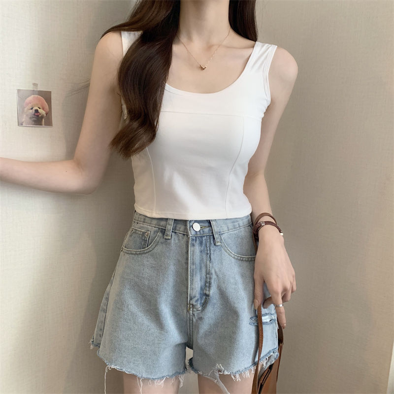 Title 20, Womens Korean-Style Solid Color Camisole – A V...