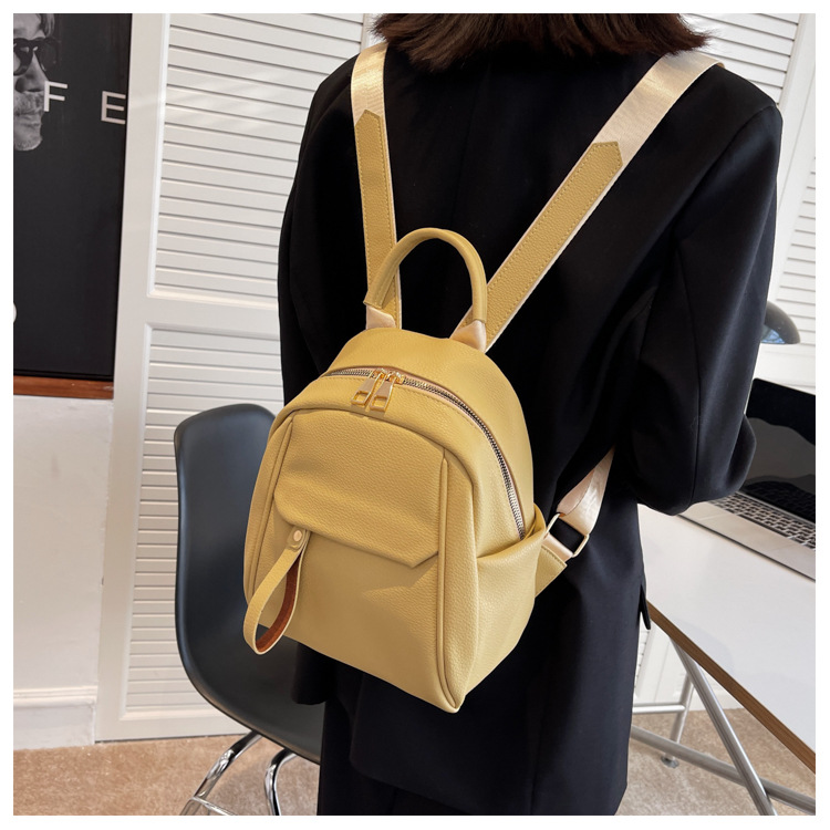 Title 3, Fashion PU Backpack Soft Small Bags Women Cute ...