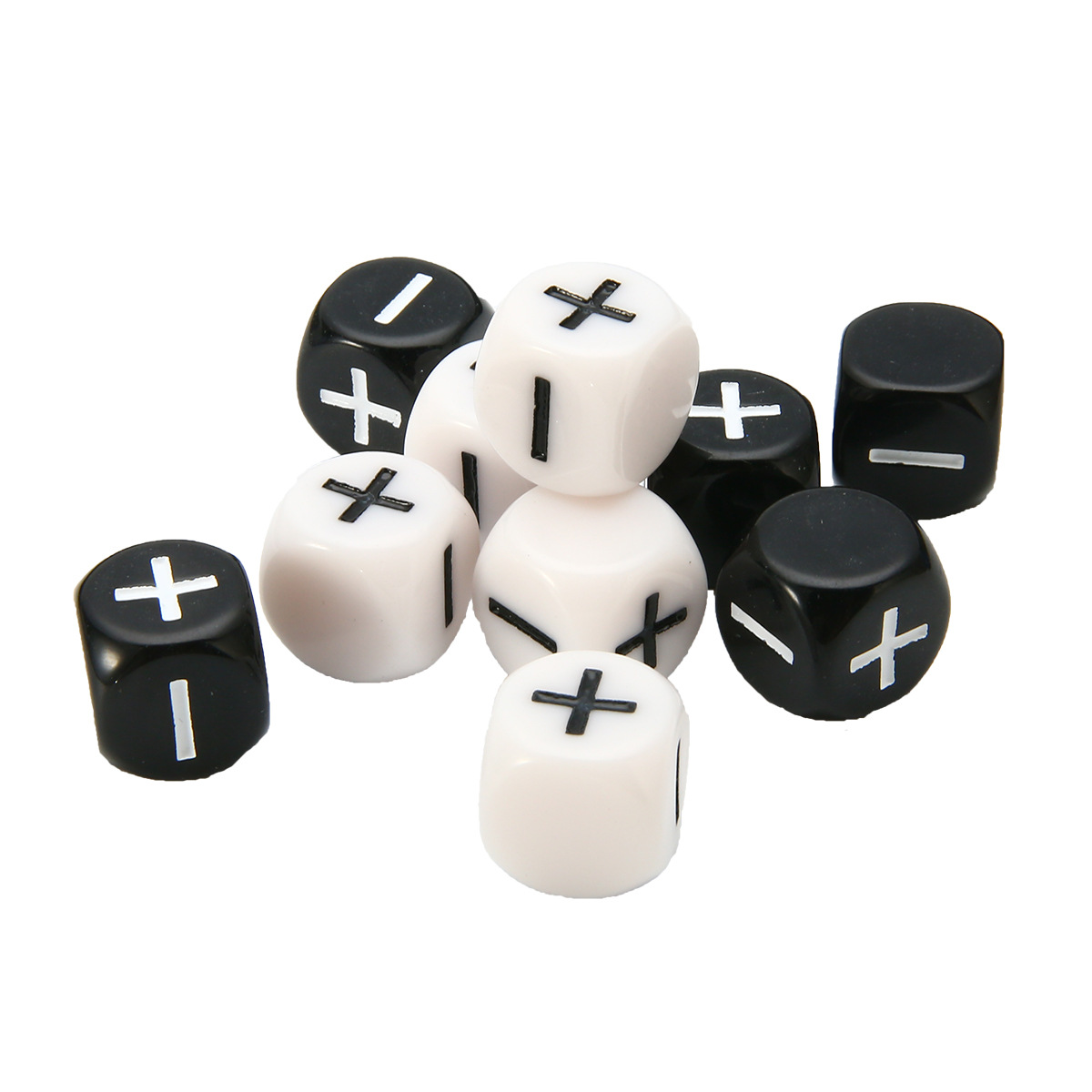 Title 2, Addition And Subtraction Symbol Dice 16mm Arith...