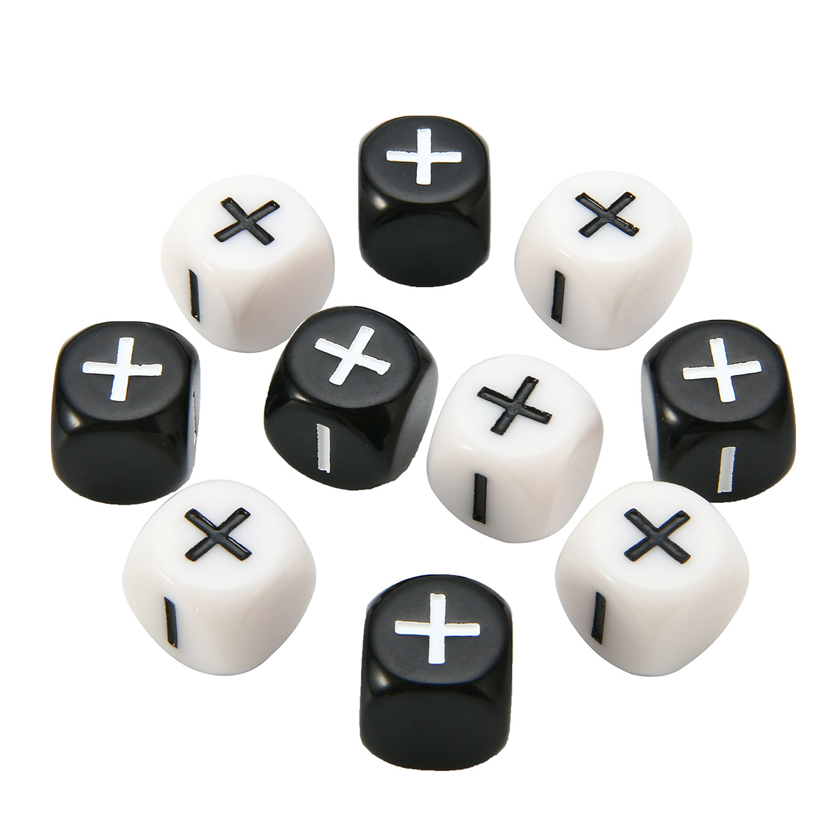 Title 3, Addition And Subtraction Symbol Dice 16mm Arith...