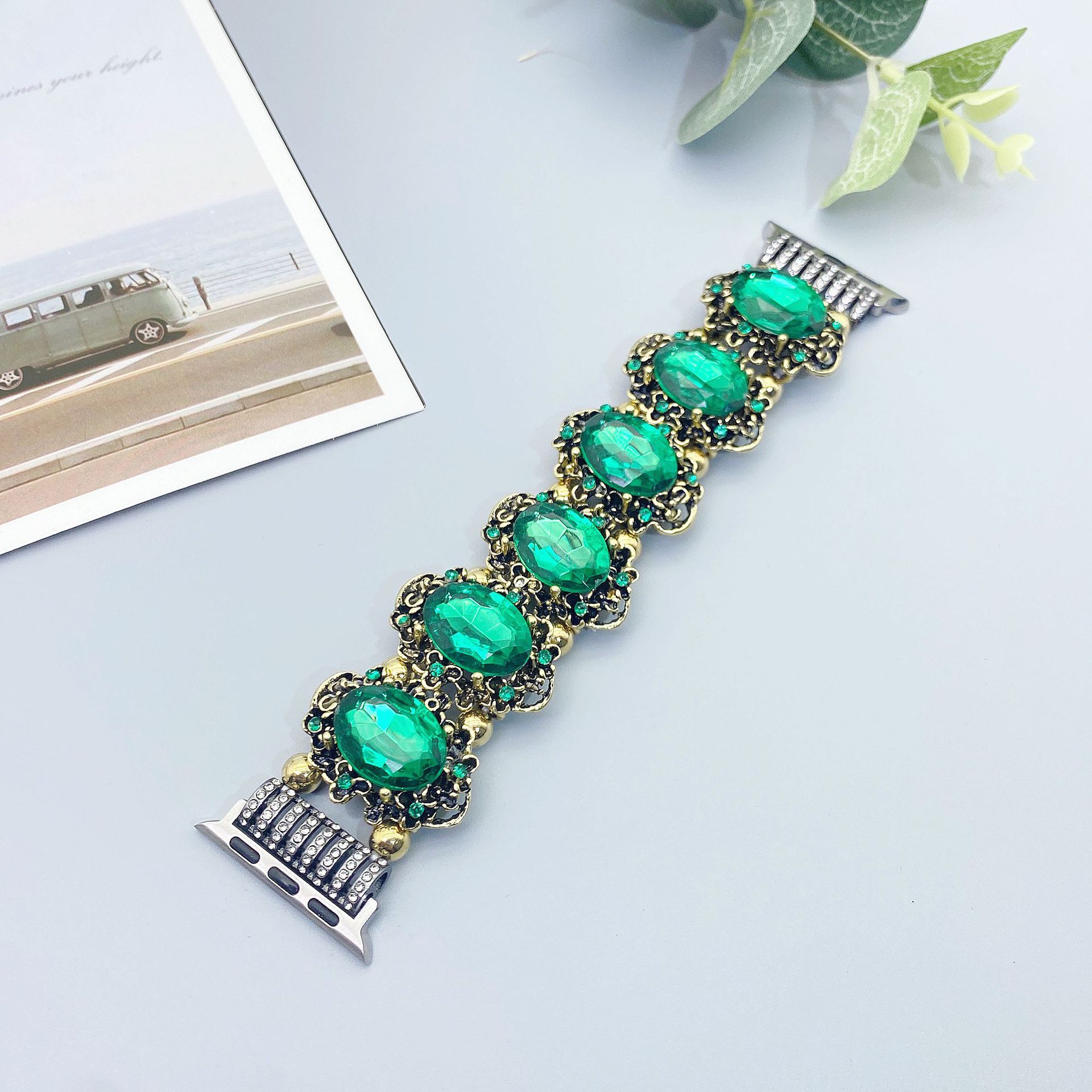 Title 2, Glass Crystal Strap Handmade Intelligence