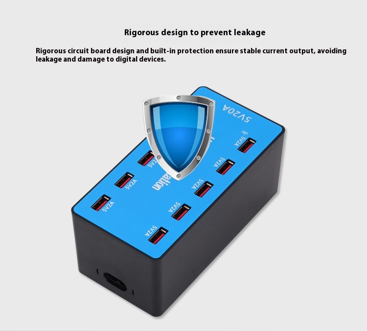 Title 12, 10-Port 20-Port Mobile Phone Flat Porous USB So...