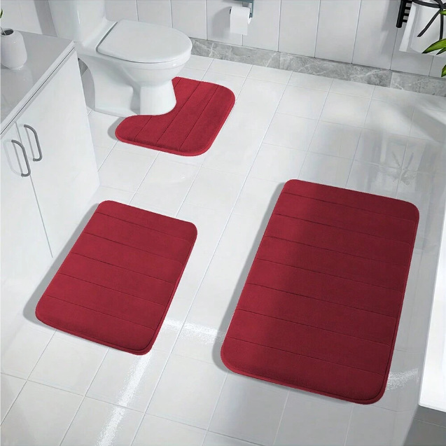 Title 4, Toilet Bathroom Three-piece Set Home Non-slip