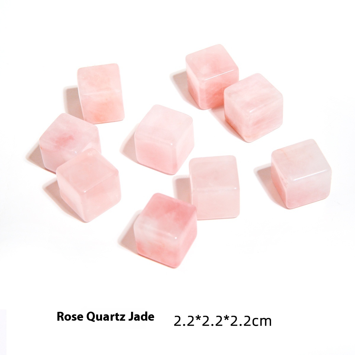 Title 2, Colored Whiskey Whisky Stone Square Jade