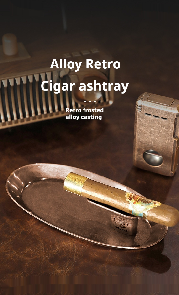 Title 3, Retro Personalized Metal Ashtray