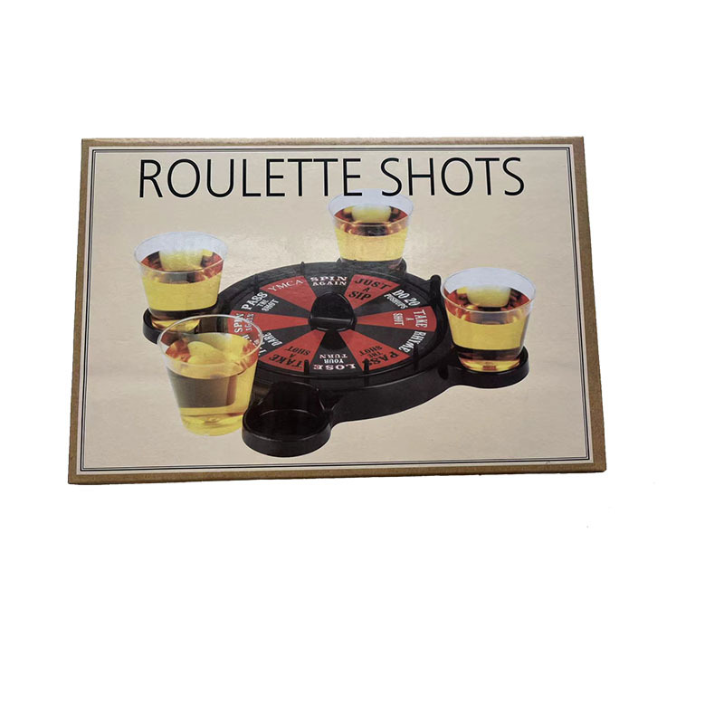 Title 6, Theluckyroller Roulette Wheel Wine Set Rotary T...