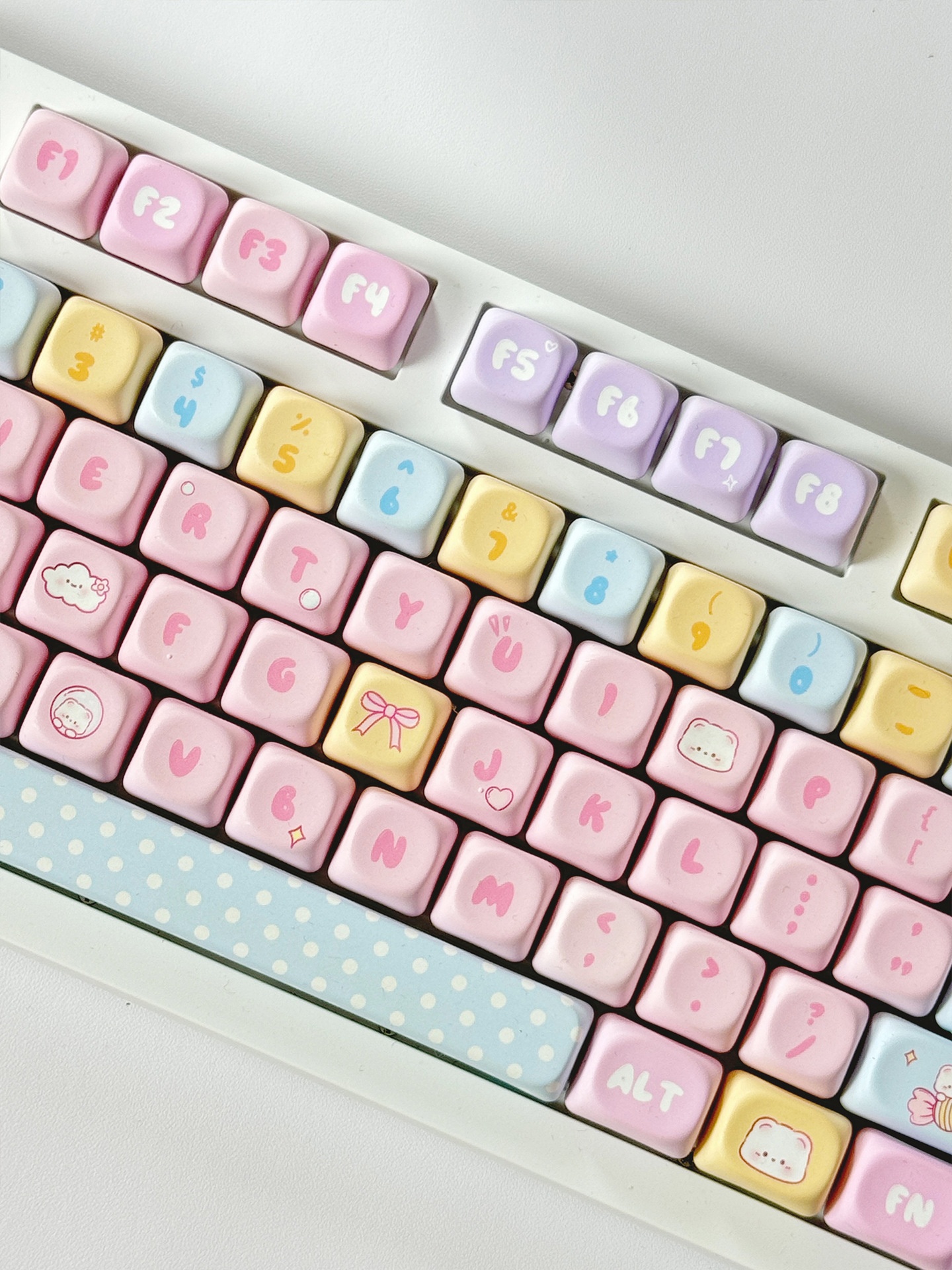 Title 2, Leuke Candy Bear MOA Key Cap Sublimatie, 131 to...