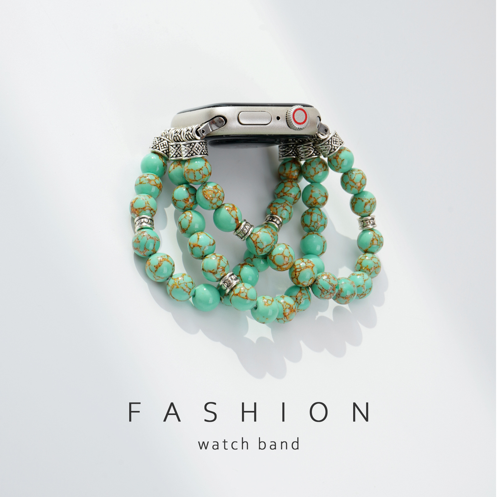 Title 5, Strap Beads String Watch Bracelet