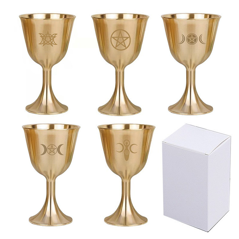 Title 9, Three-phase Moon Pentagram Decoration Cup