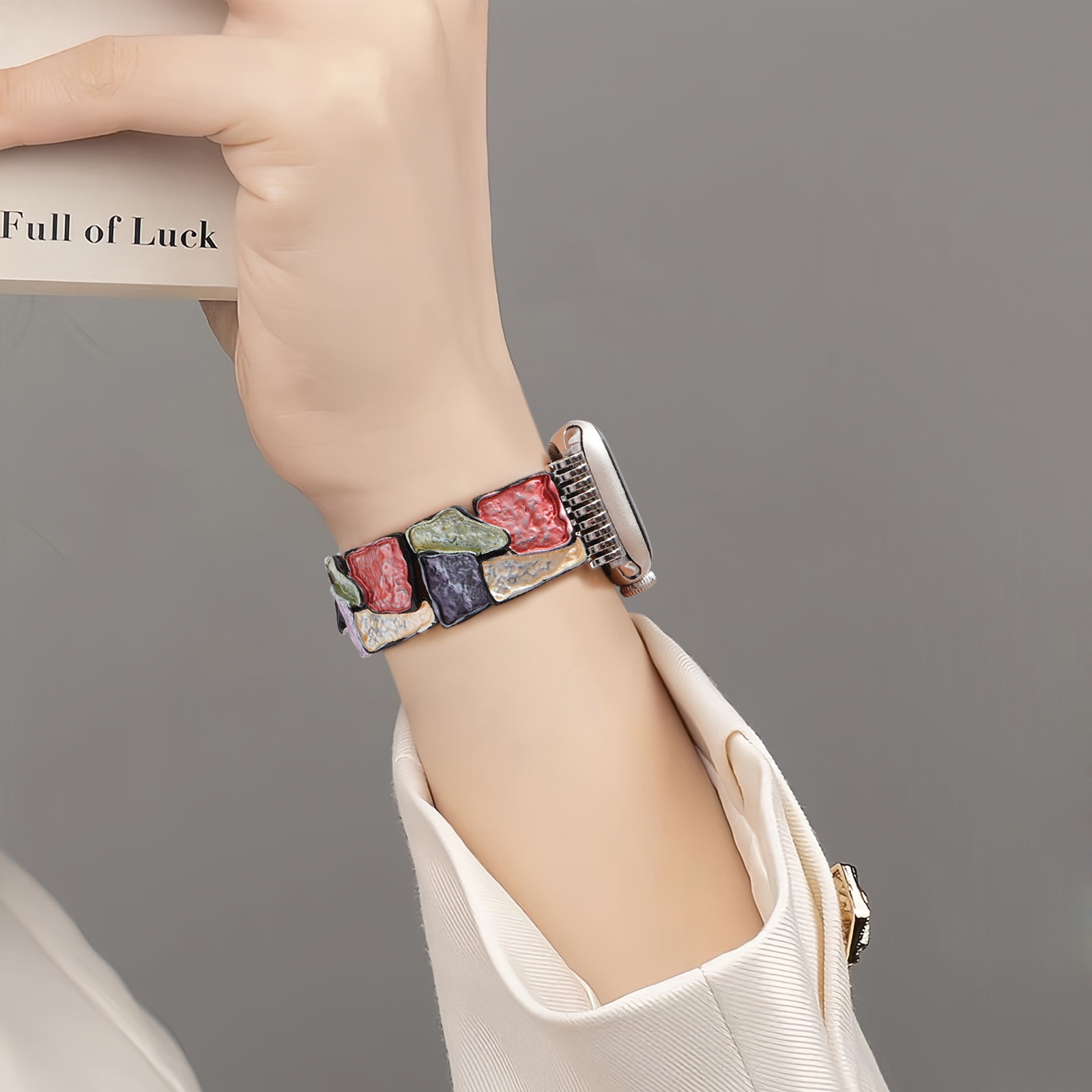 Title 7, Suitable For Watch Iwatch Color Alloy