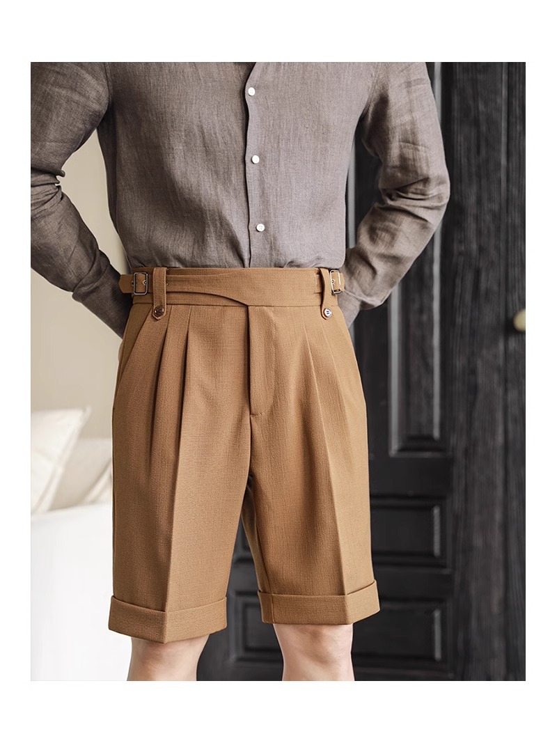 Title 9, Italian Retro Suit Shorts Men