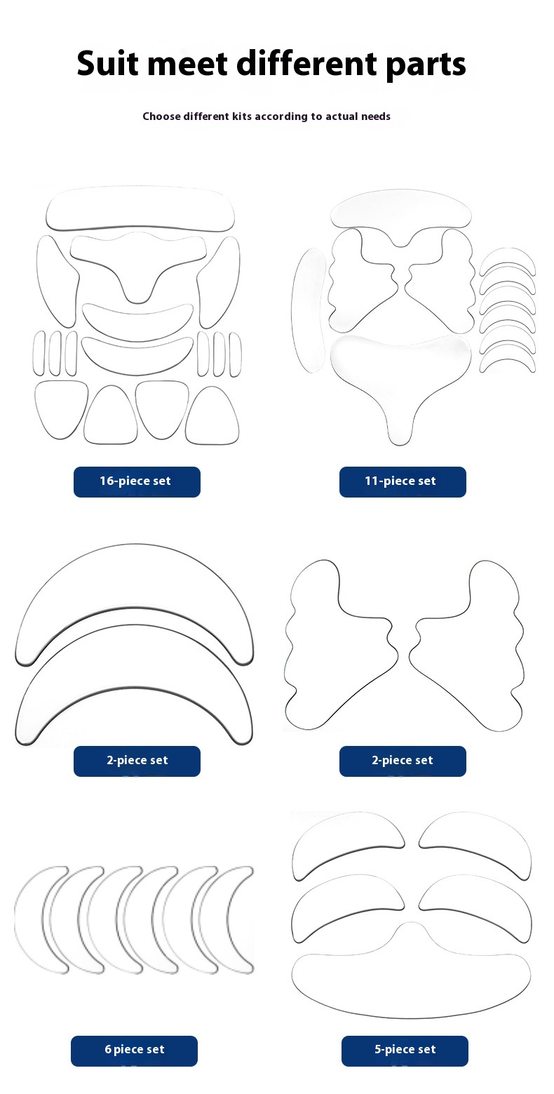 Title 5, Silicone Anti-wrinkle Stickers Self-adhesive Fo...