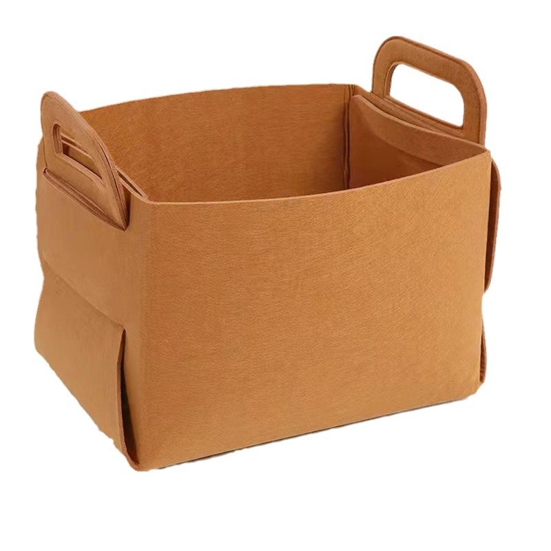 Title 7, Portable And Minimalist Felt Folding Storage Ba...