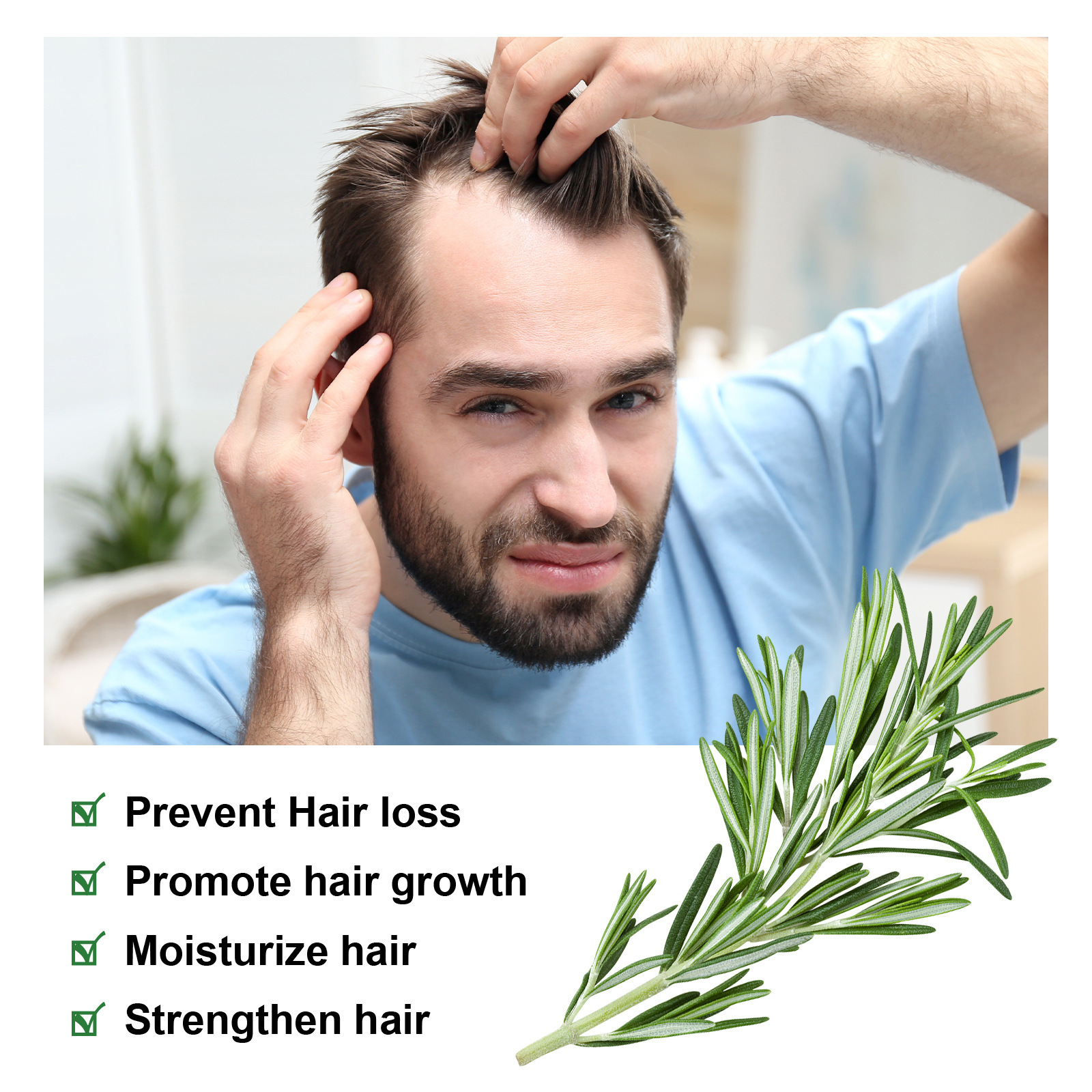 Title 6, Rosemary Dense Hair Repair Fortalecimento e Nut...