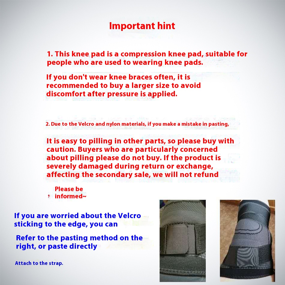 Title 1, Knee Pad Fitness Sports Running Squat Non-slip ...