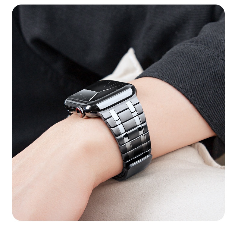 Title 8, Suitable For Iwatch Strap Metal Stainless Steel...