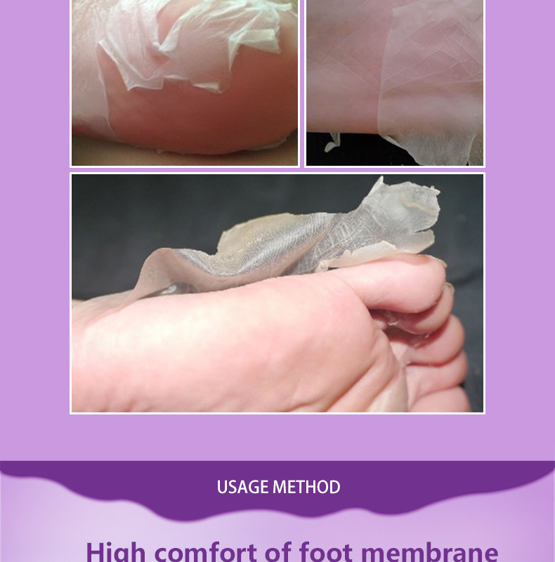 Title 7, Lavender Foot Mask Moisturizing Foot Mask Stickers