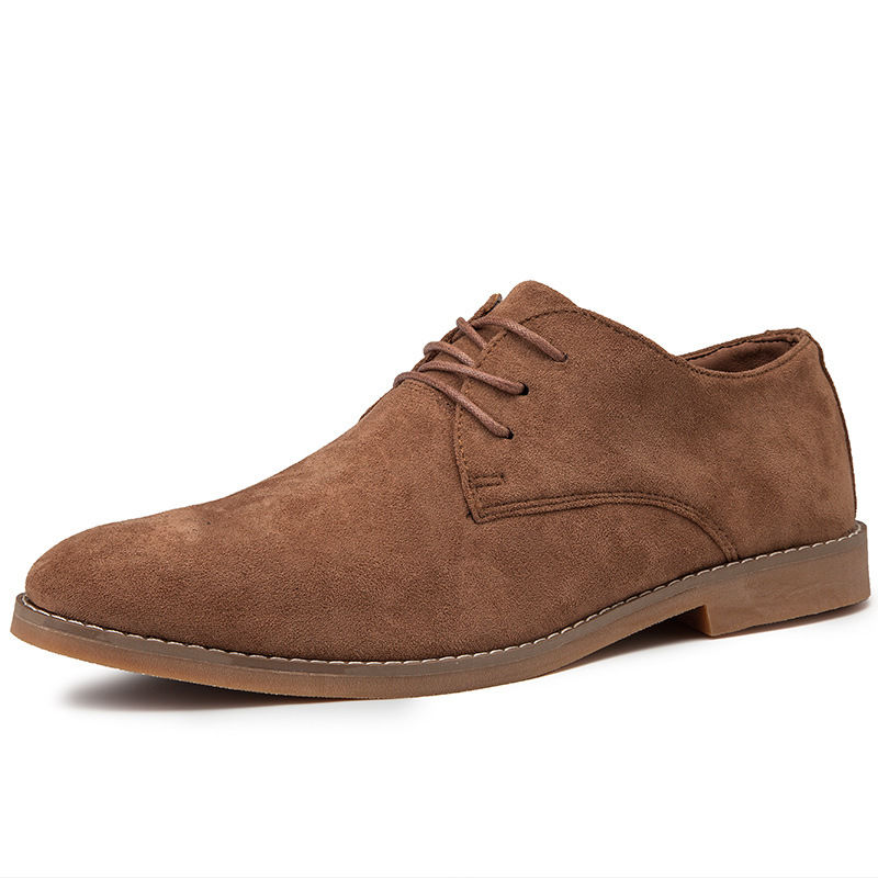 Title 6, Vintage British Casual Shoes Suede Broch Pinted...