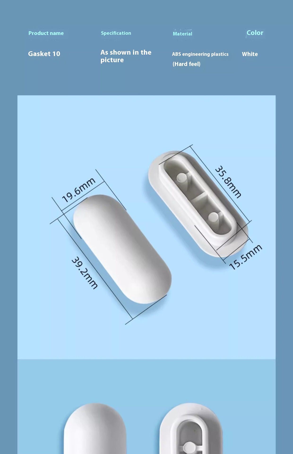 Title 7, Toilet Lid Gasket Accessories Anti-collision Mute