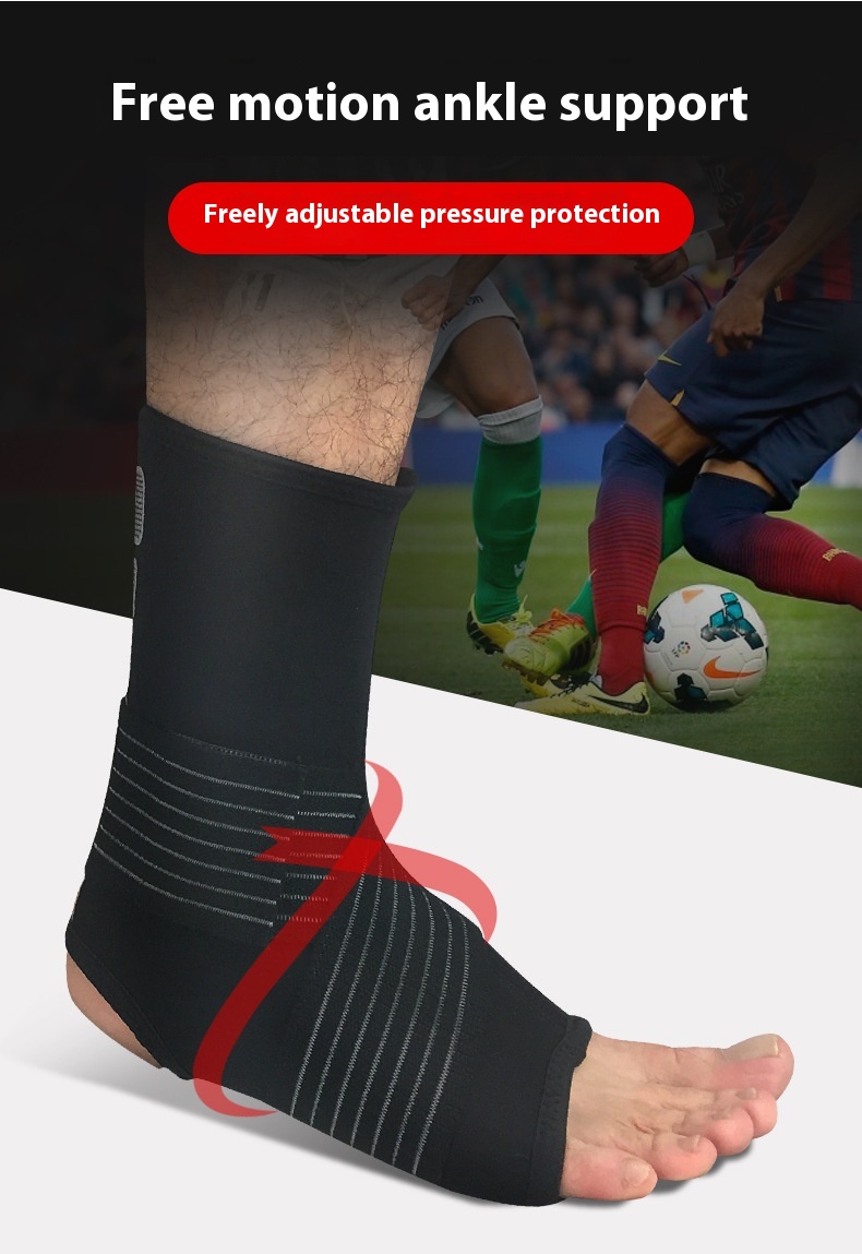 Title 3, Sports Ankle Support Sets Of Bandage Pressure A...