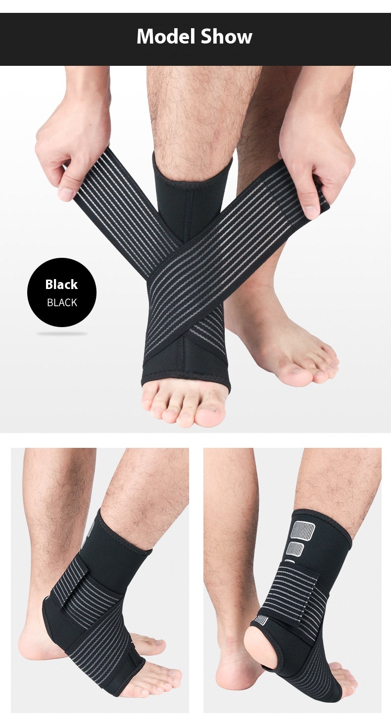 Title 16, Sports Ankle Support Sets Of Bandage Pressure A...