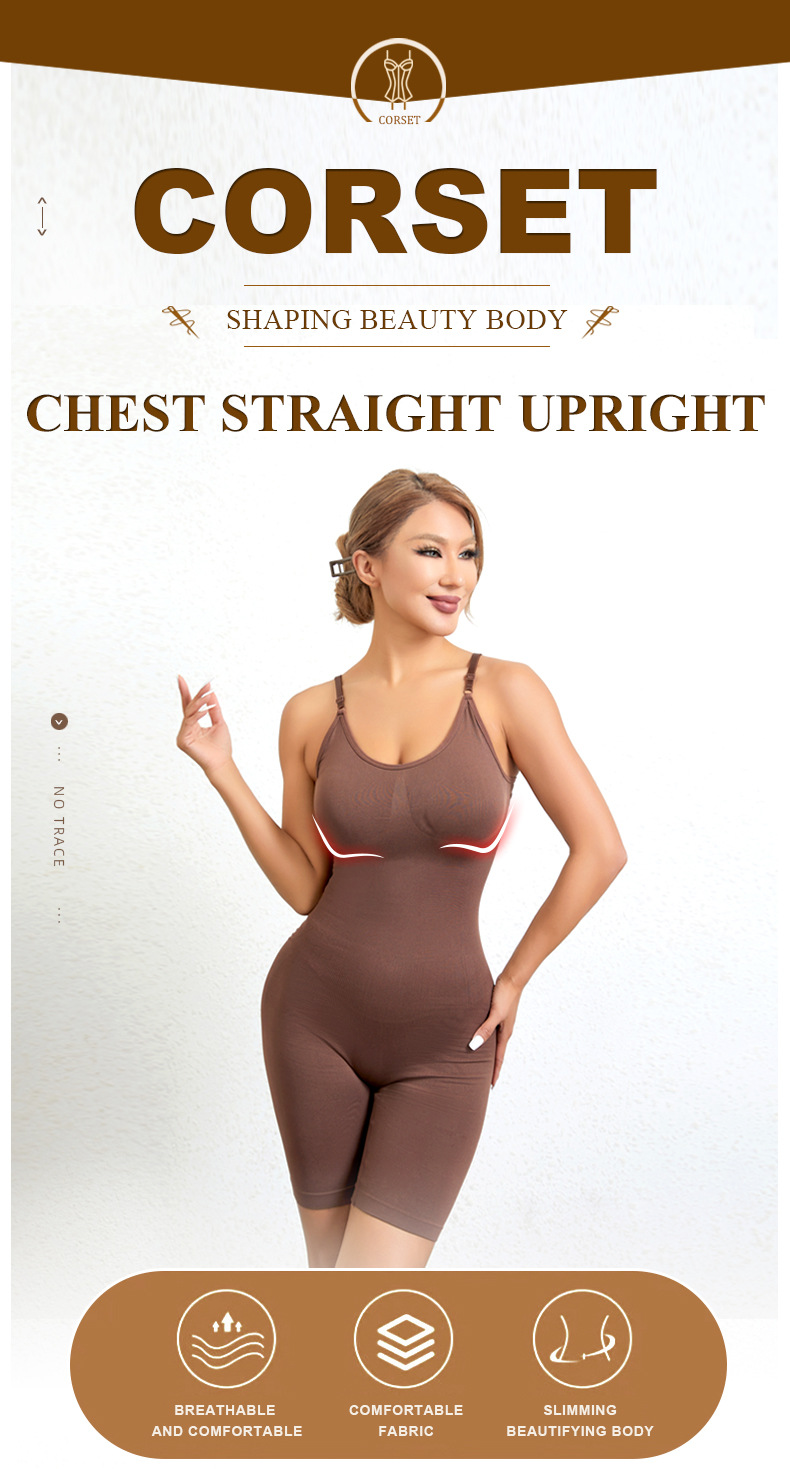 Title 16, Plus Size Seamless Tight Corset For Women