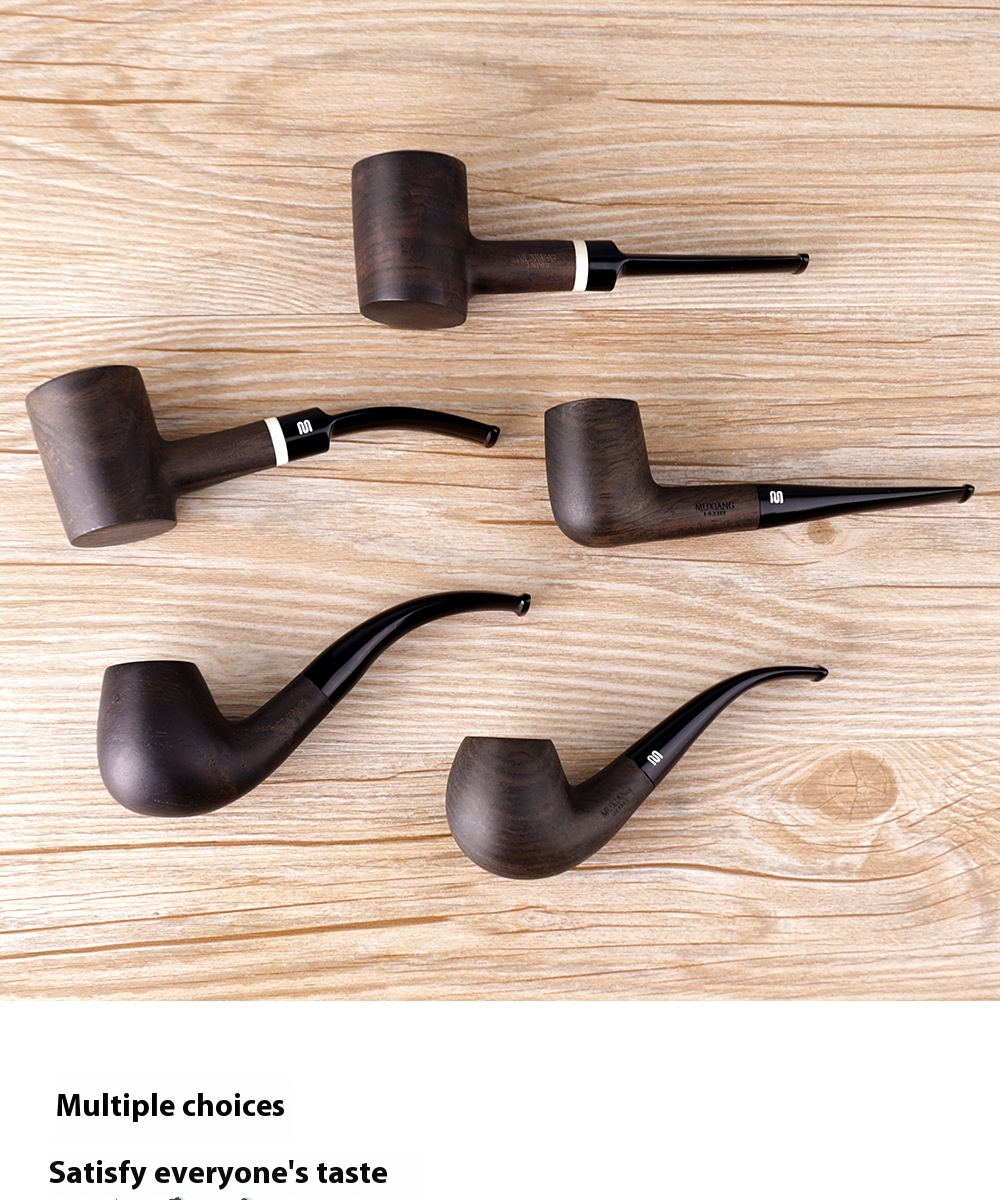 Title 15, Costustoot Handmade Blackwood Pipe Wooden Smoki...