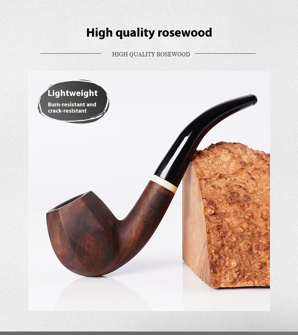 Title 17, Costustoot Handmade Blackwood Pipe Wooden Smoki...