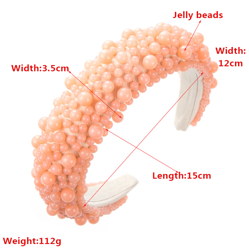 Title 1, European And American Fashion Pearl Headband Women