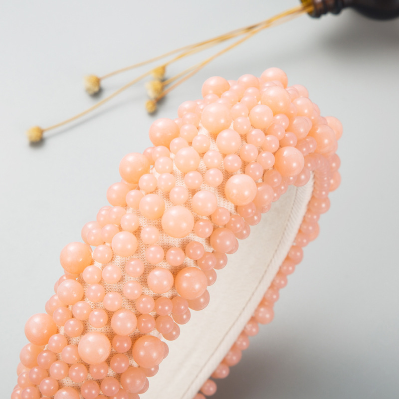 Title 8, European And American Fashion Pearl Headband Women